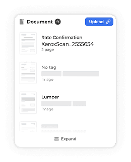 Document management interface